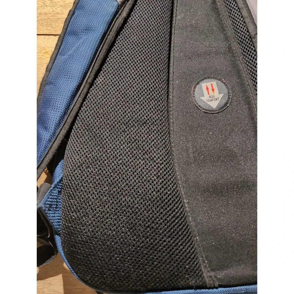Lewis N' Clark Padded‎ Laptop Sport Pack BackPack Blue/Black